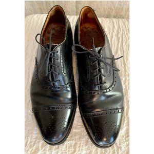 all leather wing-tip shoes